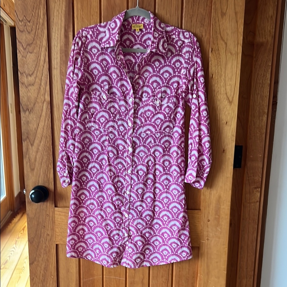 Roberta Roller Rabbit button-down Dress, xs